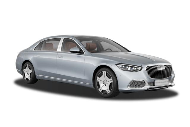 Mercedes Benz S Class Maybach High Tech Silver Color Image